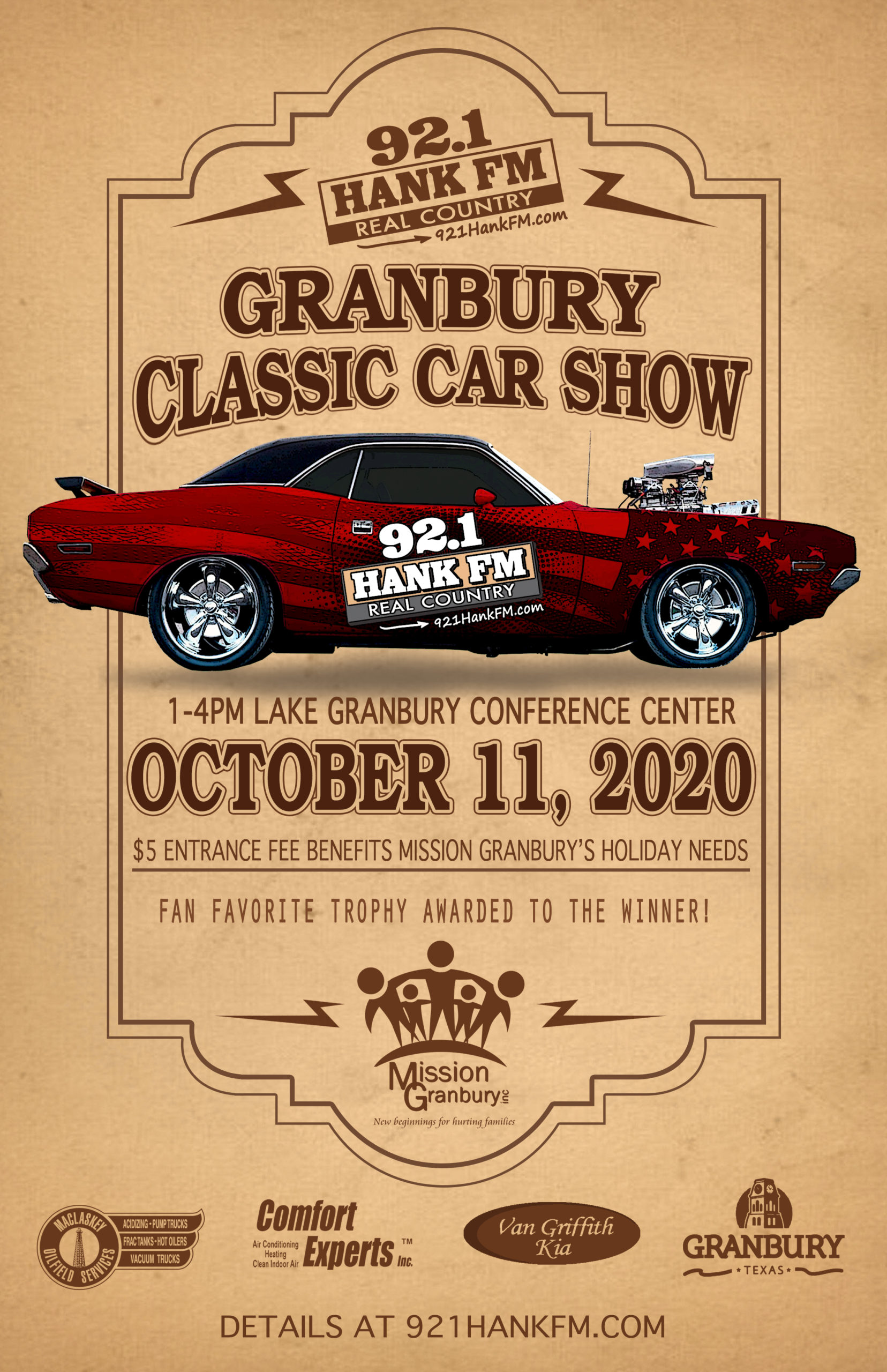 Event Calendar Lake Granbury Conference Center